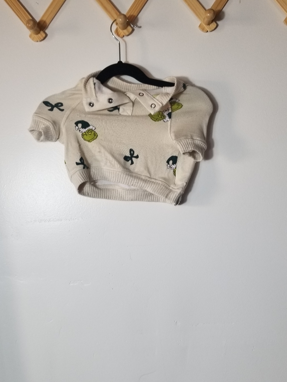 AMERICAN EAGLE DOG GRINCH SHIRT SIZE XS (RUNS BIGGER)